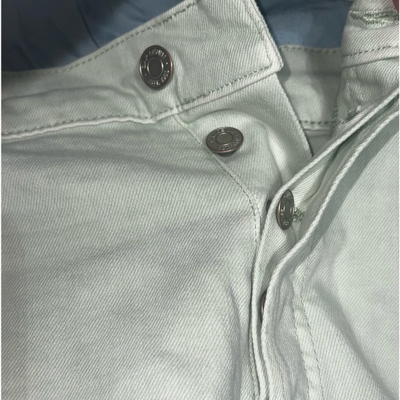 NWOT gap mint green button up shorts - Picture 4 of 4